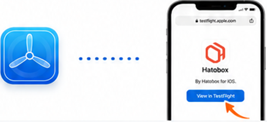Mở trong TestFlight
